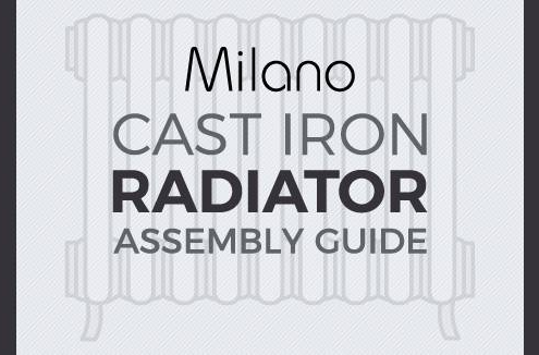 Milano Cast Iron Radiator Assembly Guide Featured Image
