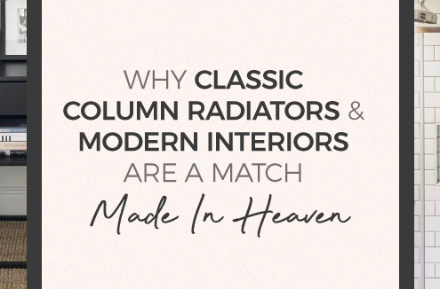 Why classic column radiators and modern interiors are a match made in heaven blog banner