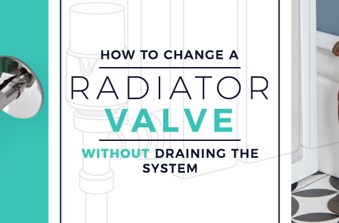 How to change a radiator valve without draining the system blog banner