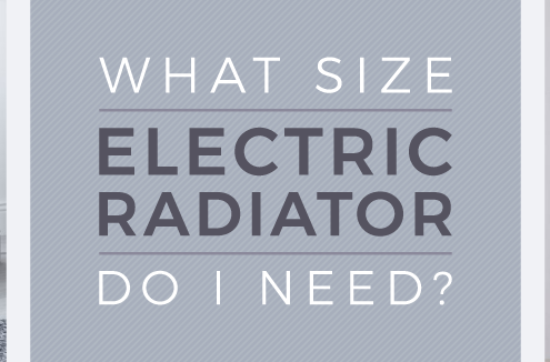 what size electric radiator do I need blog banner